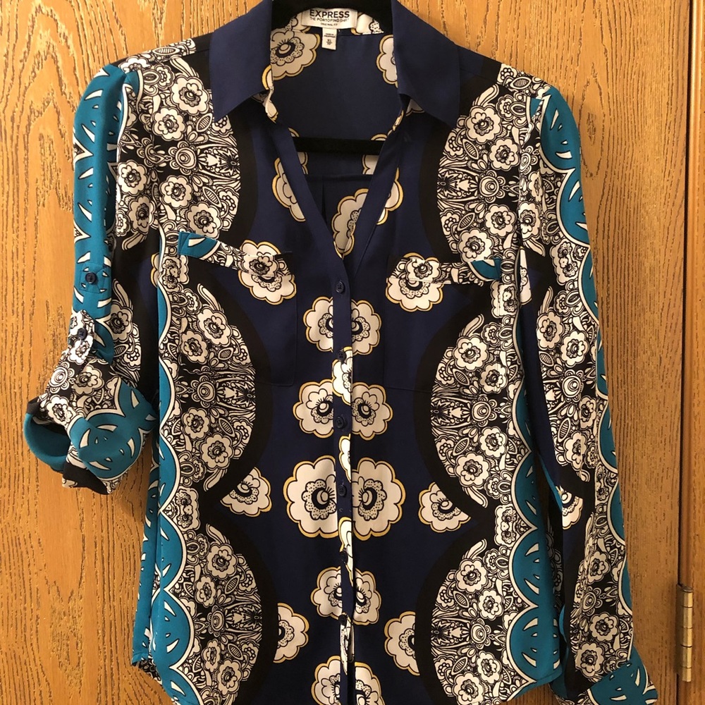 Express - new w/o tags button down shirt